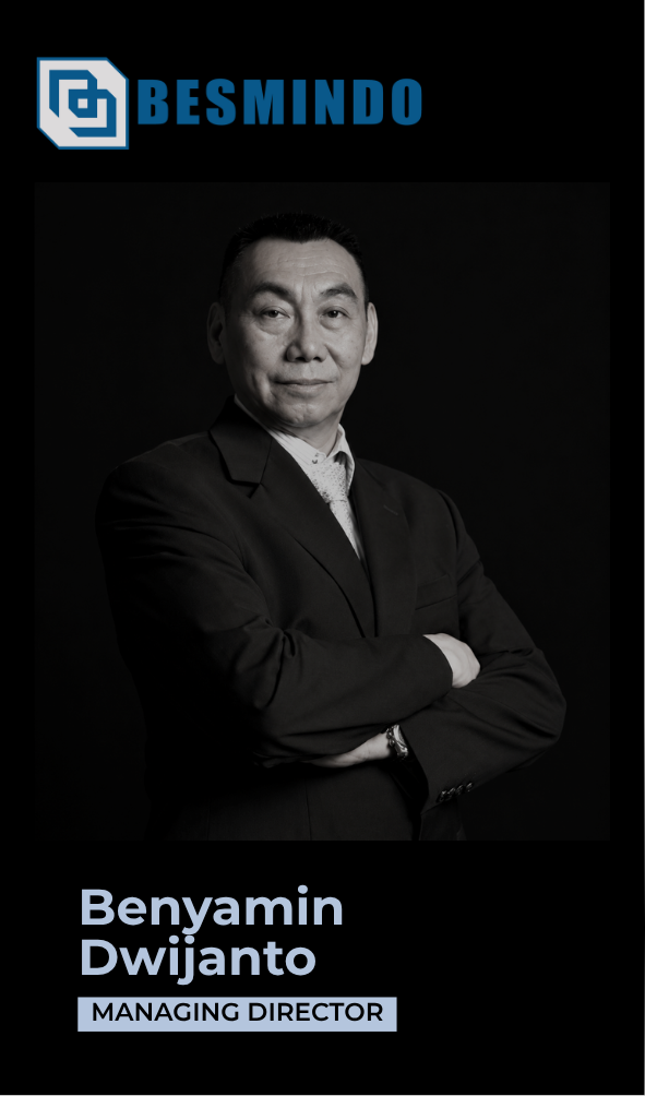 Benyamin Dwijanto — Besmindo Group name card